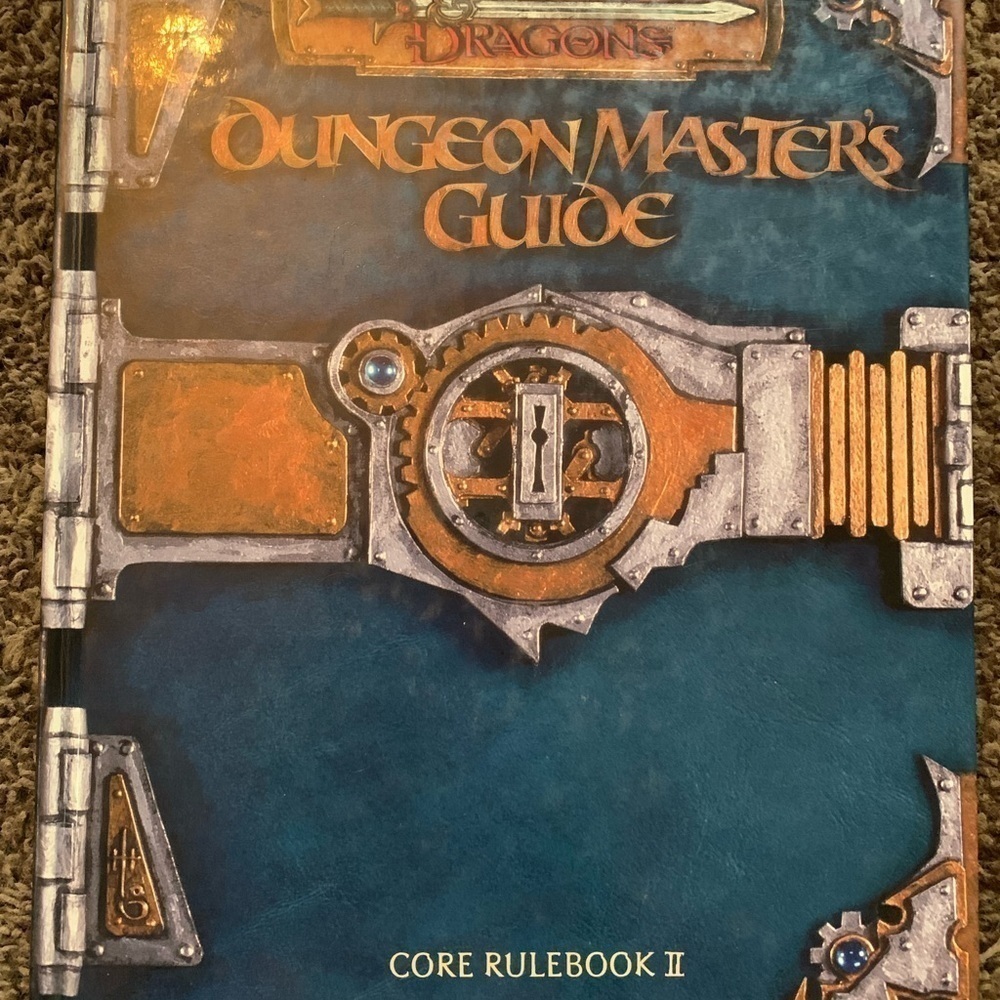 Dungeons & Dragons Dungeon Master's Guide – Core Rulebook II (2000, Hardcover)